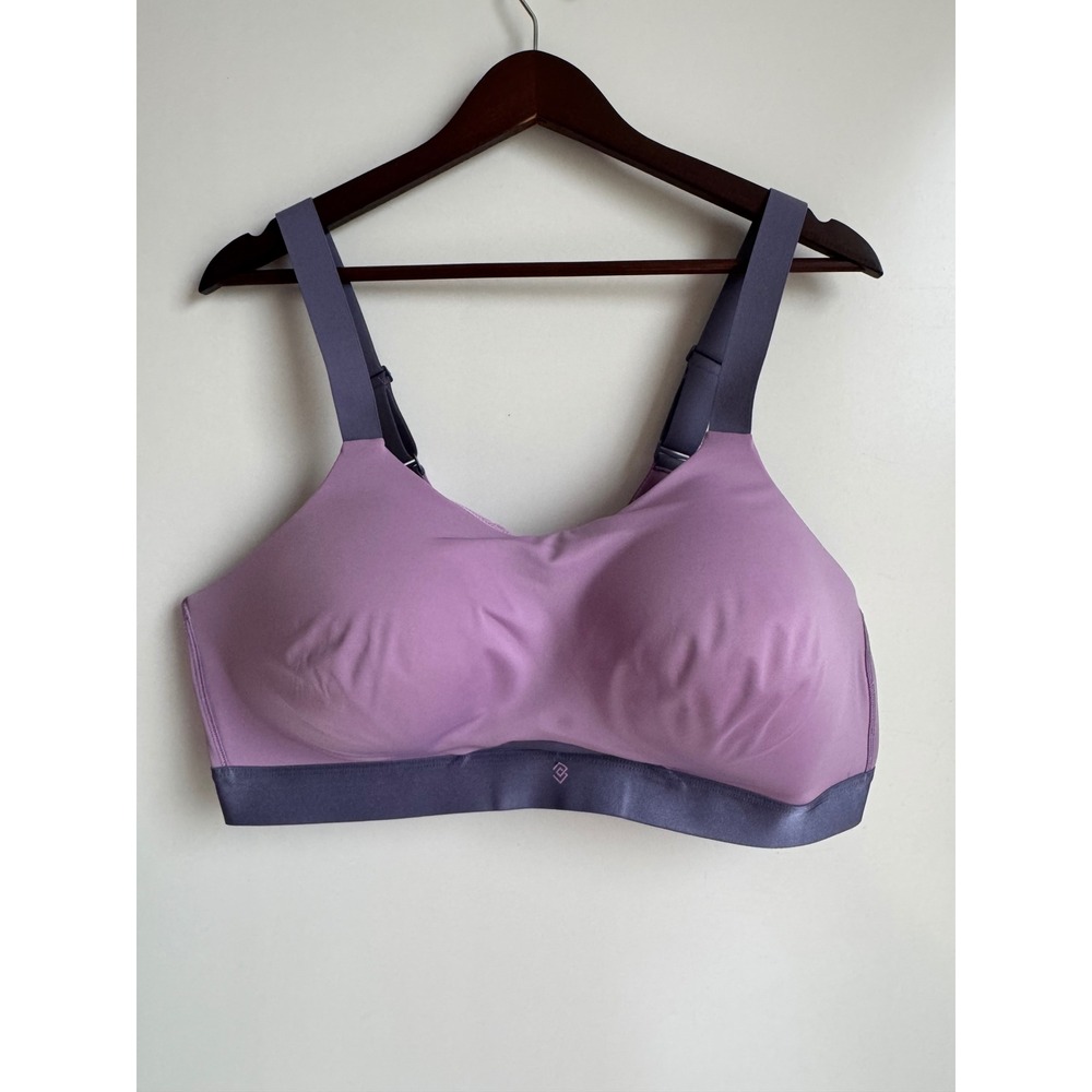ThirdLove Kinetic Impact Sports Bra Purple High Support Wireless 42E exercise